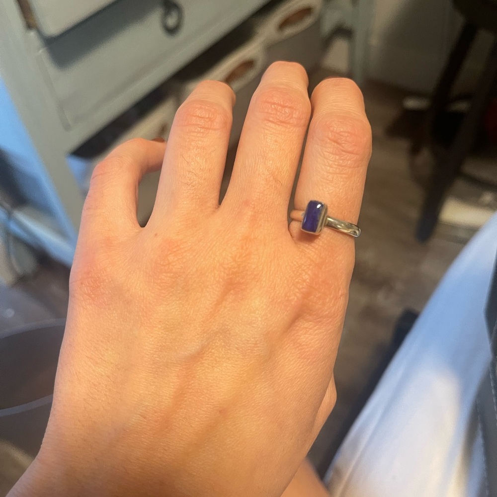 Sterling silver ring size 8